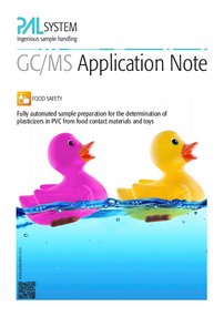 Fully automated sample preparation for the determination of plasticizers in PVC from food contact materials and toys
