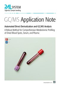 Automated Direct Derivatization and GCMS Analysis