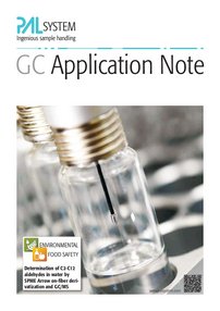 Determination of C2-C12 aldehydes in water by SPME Arrow on-fiber derivatization and GC/MS