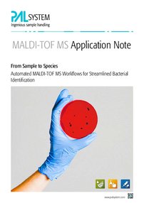 Automated MALDI-TOF MS Workflows for Streamlined Bacterial Identification